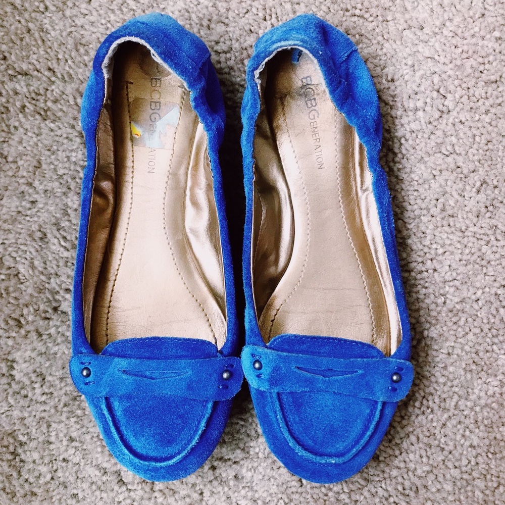 BCBG Royal Blue Loafers